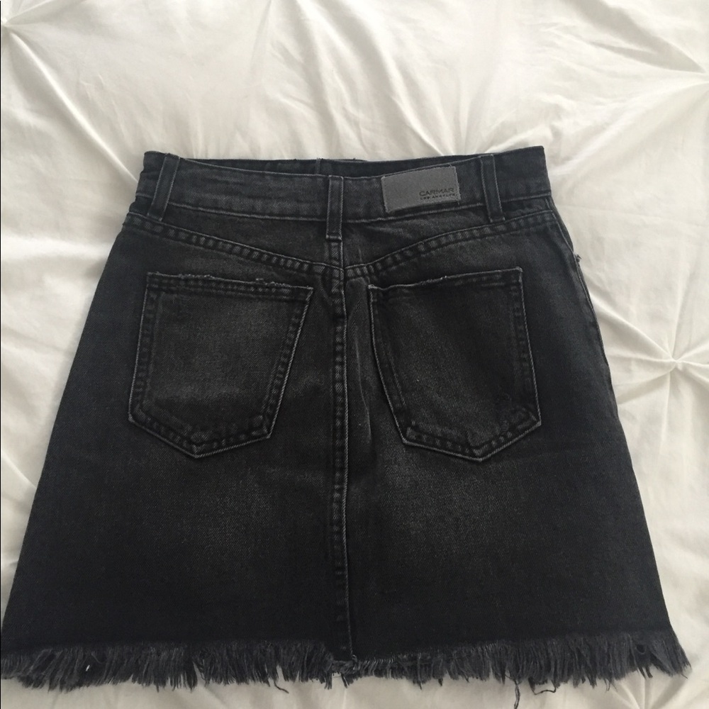 Carmar from LF vintage black denim skirt NWT😍😍 - Picture 3 of 6